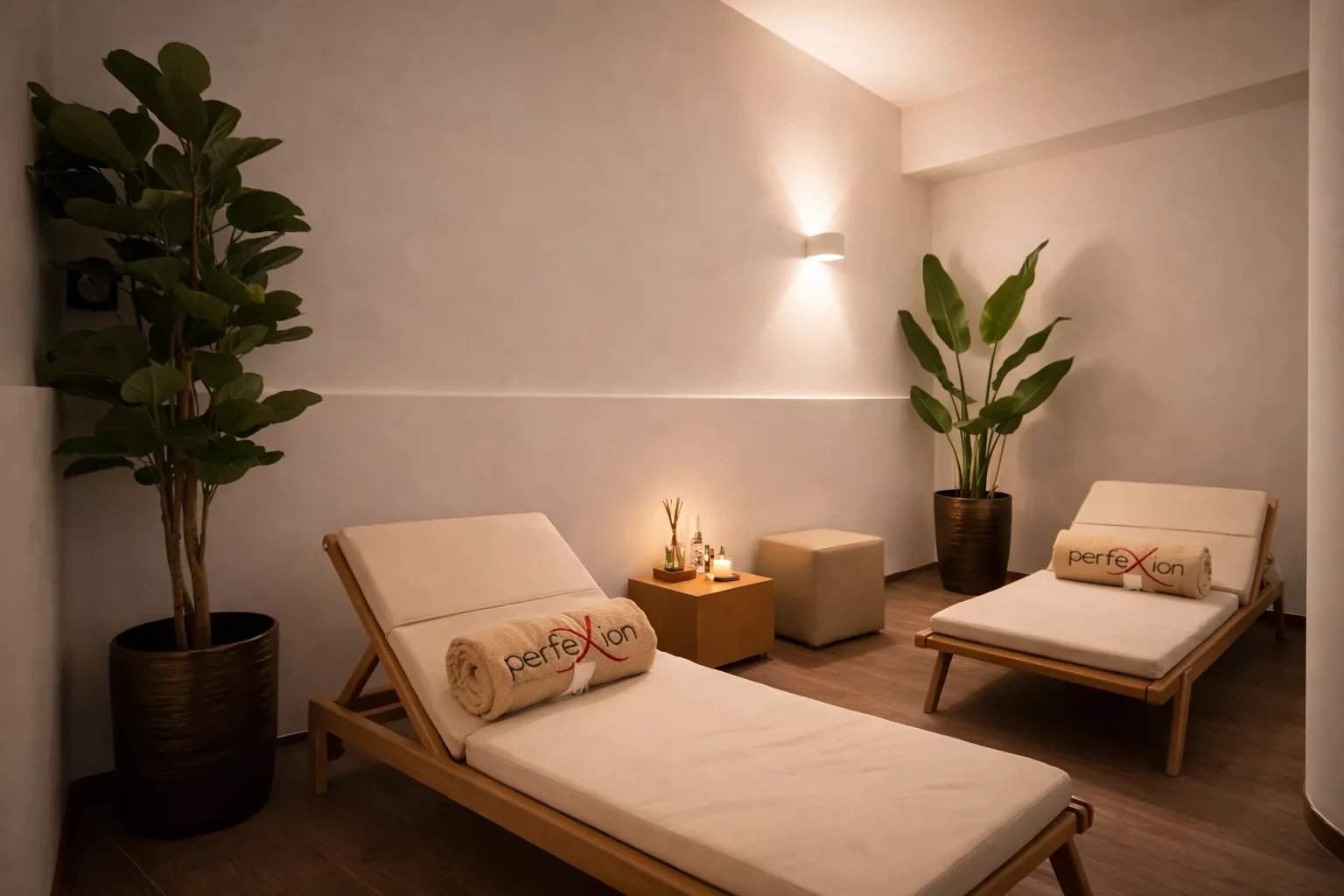 Sala relax della Perfexion Spa