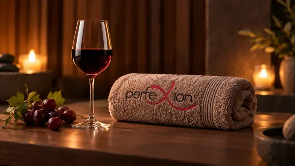 Rituale Benessere Divino con vino e asciugamano Perfexion