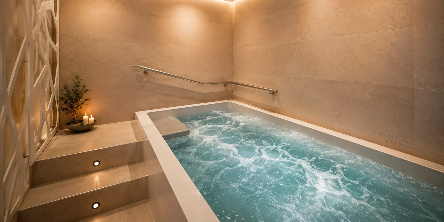 Piscina idromassaggio di Perfexion Spa
