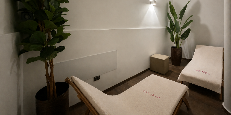 Area relax di Perfexion Spa